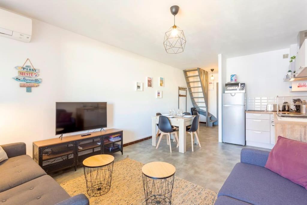 Chez Audrey - Agreable Appartement Duplex Climatise Et Convivial Le Grau-du-Roi Extérieur photo